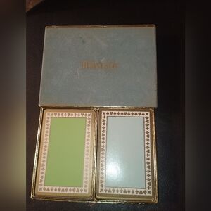 Tiffany & Co. Playing Cards 2 Full Decks 54pc Each Joker Included.